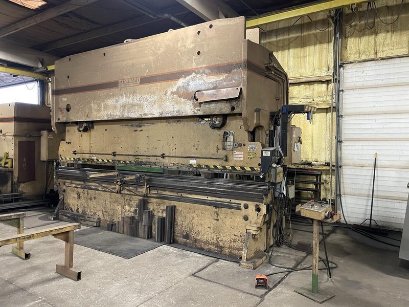 325 Ton x 16′ Standard AB-325-16 CNC Press Brake, 1994 – Automec CNC Control (2 years old) Back Gauge, Tooling Included,  Pit Required