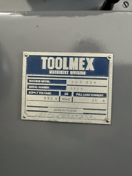 Toolmex NUA25M Tool &amp; Cutter Grinder