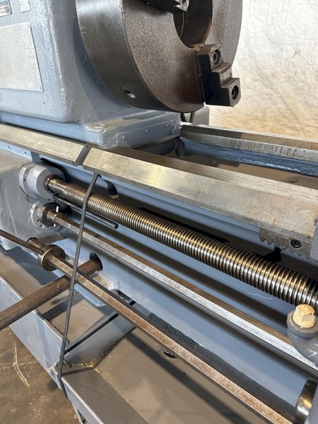 24" X 168" TOS TRENCIN SN55U ENGINE LATHE. STOCK # 0561325.