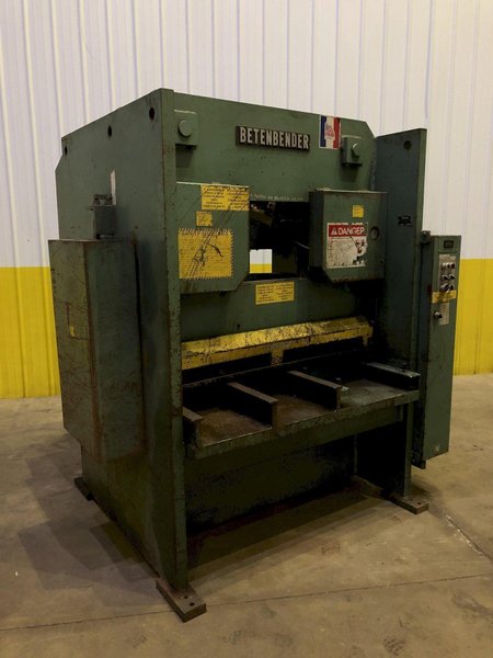4" X 1/2" (1200mm x 12.7mm) BETENBENDER HYDRAULIC  SHEAR: Stock 14114