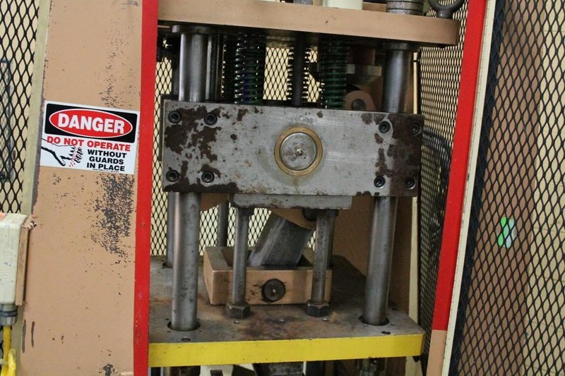 15 TON TISHKEN MODEL ACO-15 CUTOFF PRESS: STOCK #64571