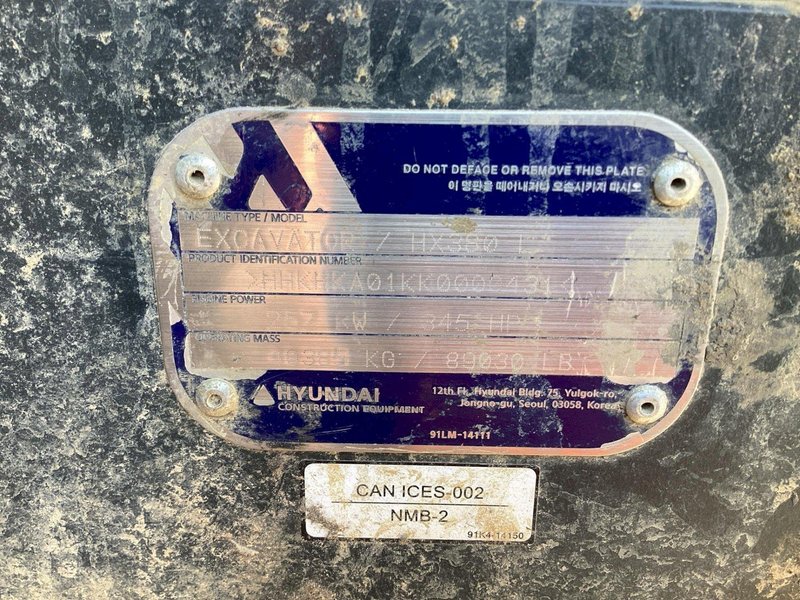 2020 Hyundai HX380L HHKHKA01KK0000431
