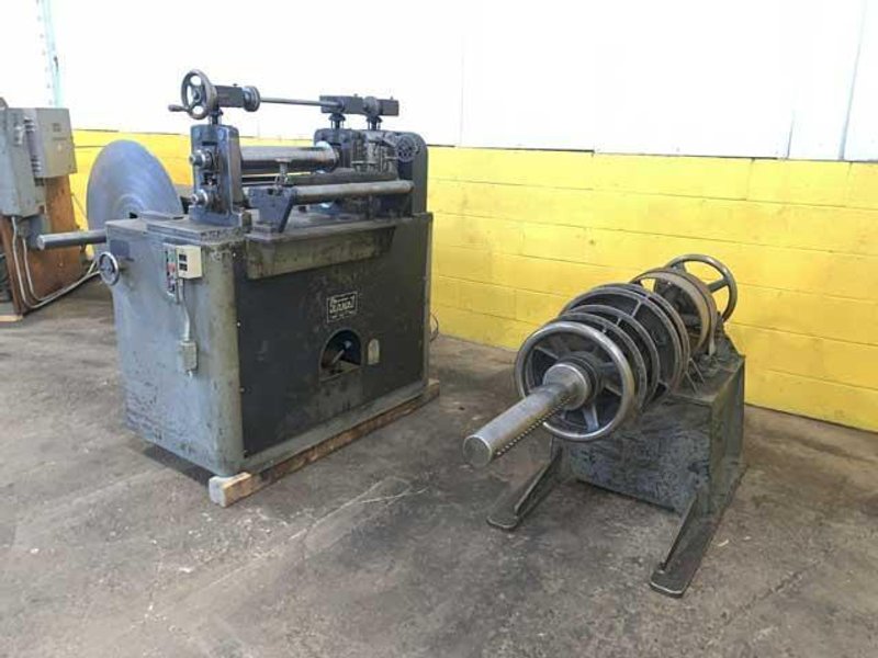 18" x 3" STANAT MODEL S-180 SLITTING LINE (13870)