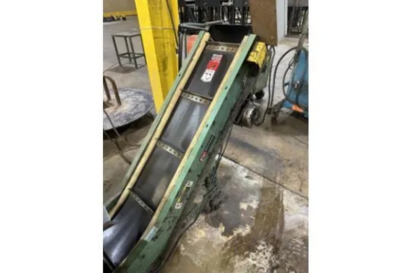 ROACH 10" WIDE BELT CONVEYOR, STOCK # 14372J