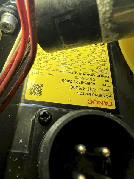 Yuasa DMNC-22101 4th Axis CNC Rotary Table 8.5" Chuck Tailstock Fanuc Motor