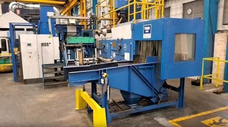 WALTHER TROWAL THM400/2 SHOT BLAST MACHINE (2013)
