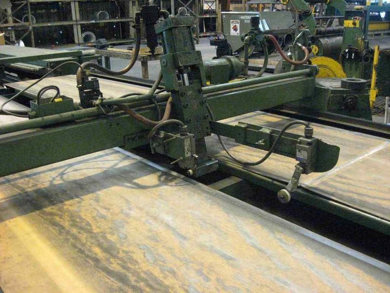60" x 0.075" x 20,000# Rowe Cut To Length Line