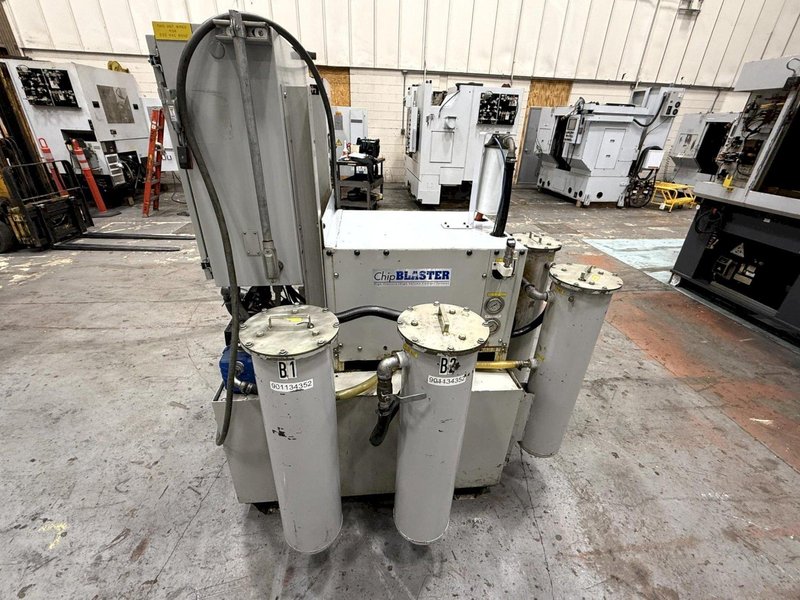 Mori Seiki NHX4000 400mm CNC HMC, 2012 – ChipBlaster Coolant Filtration System, Chip Conveyor, Tooling