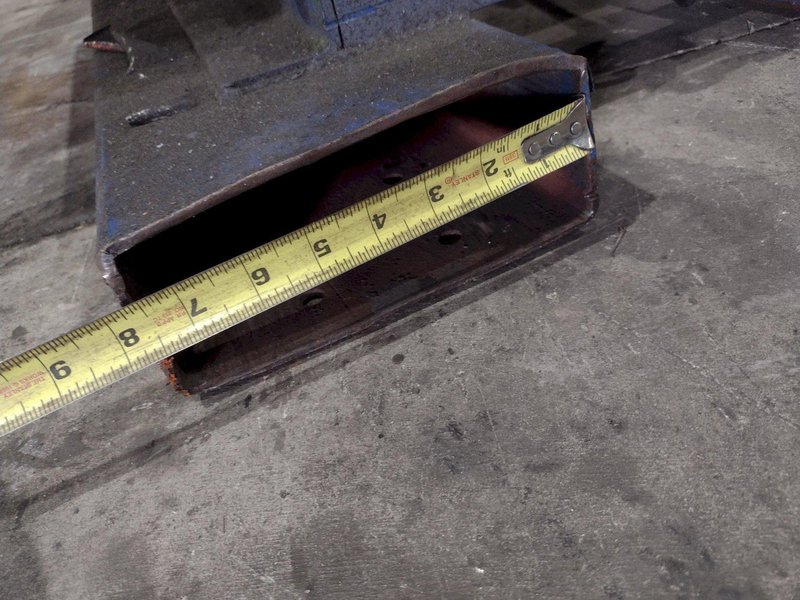 1 YARD X 6,000 LBS VESTIL MODEL #D-HOP-100-HD SELF DUMPING HOPPER: STOCK #22488