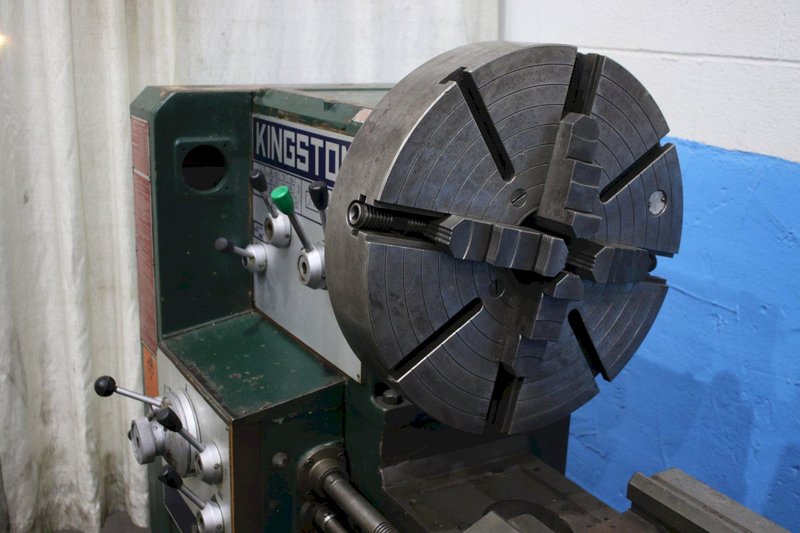 24" X 118" KINGSTON GAP BED ENGINE LATHE: STOCK #66727