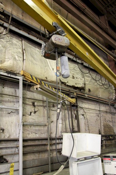1 TON CM LODESTAR ELECTRIC POWER CHAIN HOIST: STOCK #11236