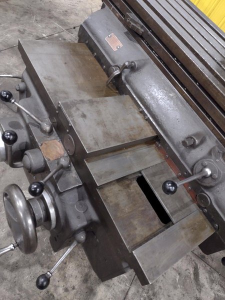 #4 CINCINNATI MODEL #4 VERTICAL MILLING MACHINE 78" X 16" : YOBRO #24460