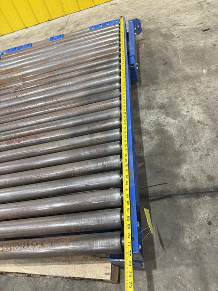 48" X 96" LEWCO ROLLER CONVEYOR: STOCK #23307