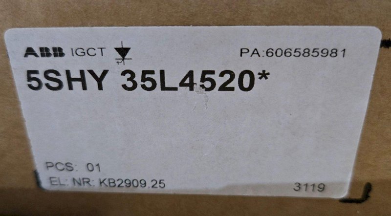 ABB 5SHY 35L4520 Integrated Gate Commutator Thyristor (IGCT) Module NEW