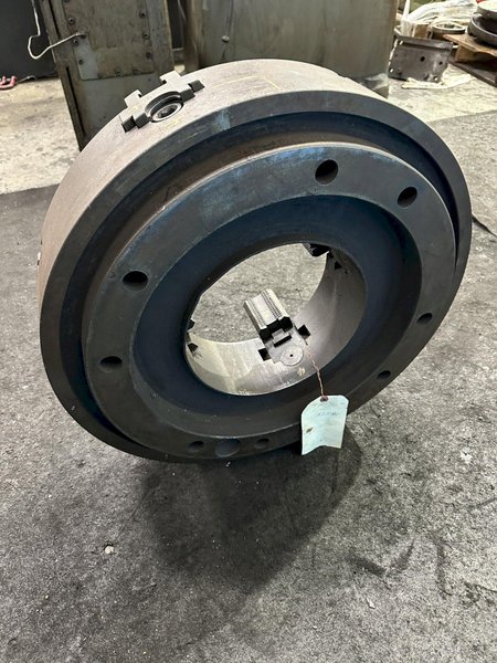 24" Gisholdt 4-Jaw Lathe Chuck: STOCK #77335