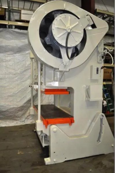 BLISS 100 TON DOUBLE CRANK GAP PRESS, STOCK# 12664J