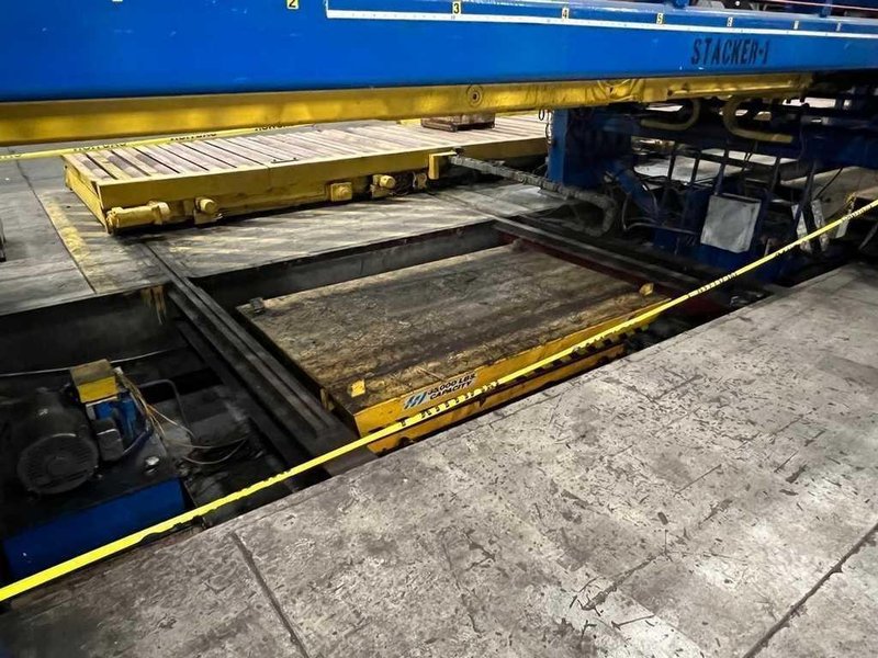 400 Ton Fukui Press Blanking Line STOCK#3562