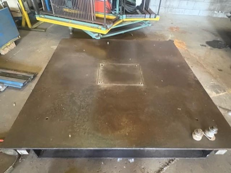 60,000 LBS 72" X 72" METTLER TOLEDO FLOOR SCALE STOCK# 4200