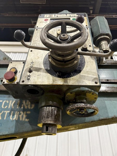 4' x 11" FORADIA SOUTH BEND MODEL #GR50-1200 RADIAL DRILL: YOBRO #24134