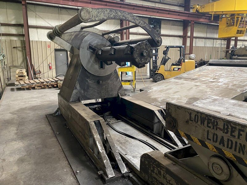 72" X .109" X 40,000 LB IOWA PRECISION #40M72 SLEAR SLITTING &amp; CUT TO LENGTH LINE STOCK# 2178