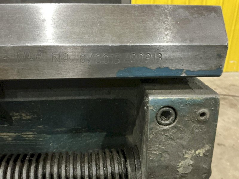 21" X 84" CLAUSING MODEL #21 ENGINE LATHE METRIC &amp; 3.5" HOLE: YOBRO #25140
