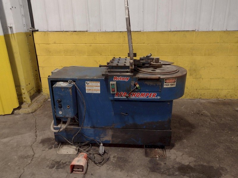 1-3/8" (#11 REBAR) ROD CHOMPER MODEL #RBRE-11 ROTARY REBAR BENDER: STOCK #17904