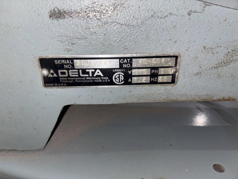 18" DELTA MODEL #40-604 SCROLL SAW: STOCK 23375