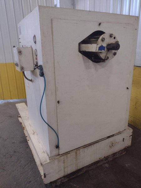 10,000 LB 5 TON X 42" AMERICAN STEEL LINE MODEL #1000 PULL OFF  COIL REEL / UNCOILER: STOCK #15291
