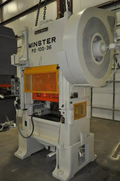 MINSTER 100 TON SSDC PRESS, STOCK# 13617J