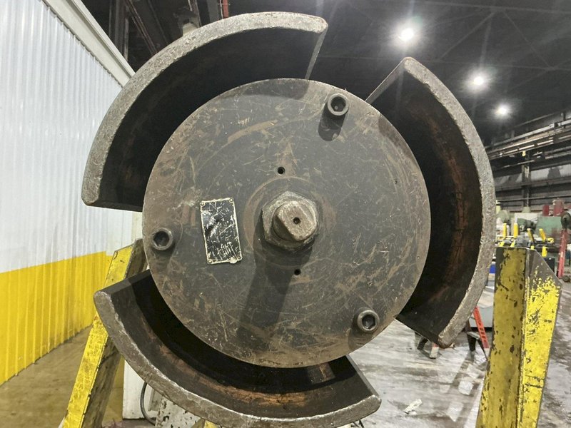 30,000 LBS X 36" PERFECTO COIL FEED LINE, COIL REEL UNCOILER &amp; STRAIGHTENER: YOBRO #24871
