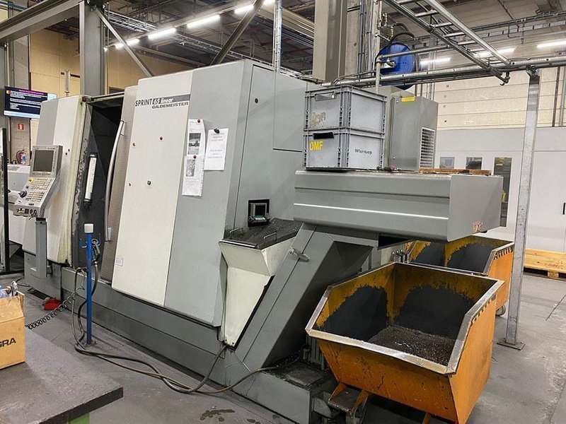 DMG Gildemeister - Sprint 65 Linear + Iemca barfeeder