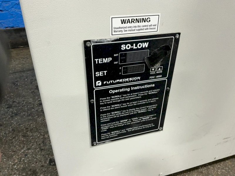 Enviromental Equip 63” X 20” X 20” Ultra Low Freezer - C85-14