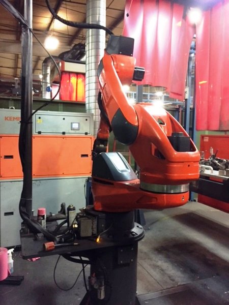 CLOOS MODEL QIROX ROBOTIC WELDING POSITIONER