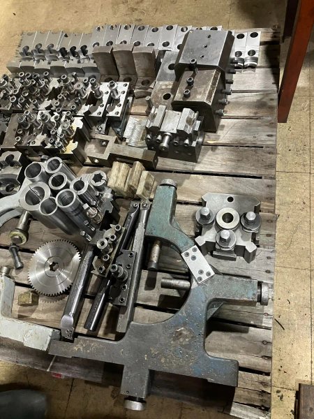 1980 G20 120" Engine Lathe w/ 2-Axis DRO