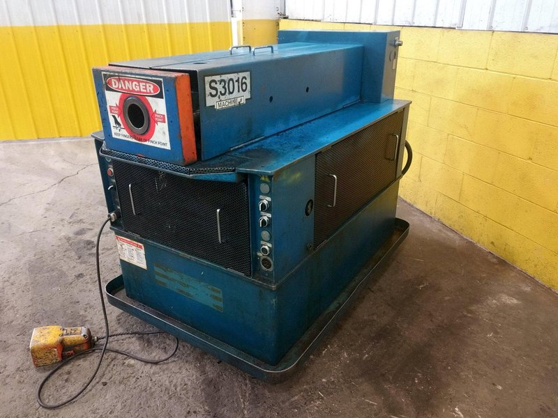 3" EAGLE MODEL #IO 2000 I/O HYDRAULIC  END FORMING MACHINE: STOCK #14108