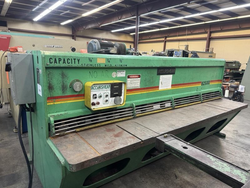 1/4″ x 10′ 625010 Accurshear CNC Shear, 1984