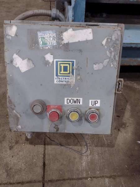 6,000 LBS x 42" BRANER POWERED COIL UPENDER FLIPPER: STOCK #22964