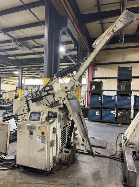 24,000 lbs. x 32" Width Minster Coil Reel and Minster Powered Straightener,  Model#MRH20-38S &amp; MSH30-32-7, Year 2007