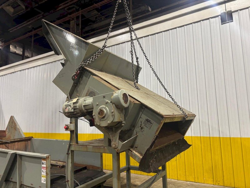60" WIDE MARATHON MODEL #PERFORATOR FOR PLASTIC BOTTLES &amp; ALUMINUM CANS : STOCK #21935