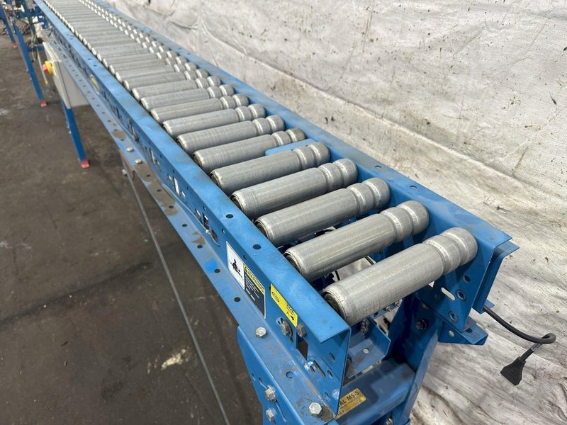102" X 8-1/2"  HYTROL POWER ROLLER CONVEYOR: STOCK #77557