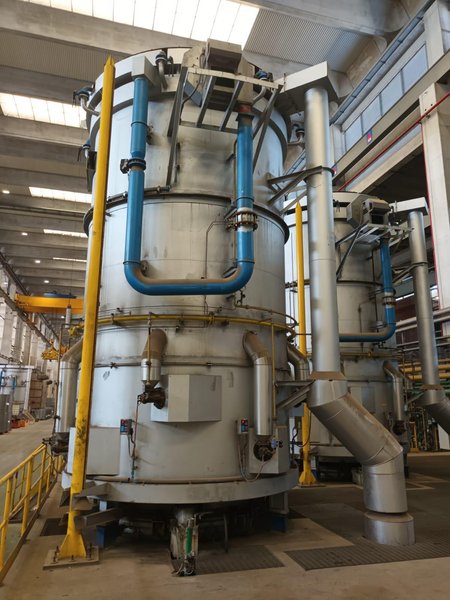 DANIELLI BELL ANNEALING FURNACES WITH HYDROGEN (H2) ATMOSPHERE