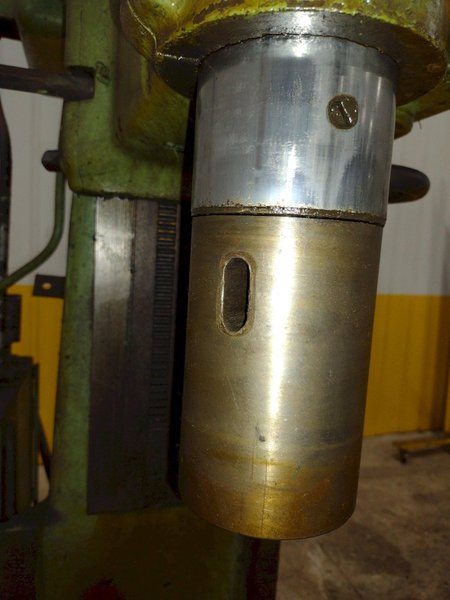 28" CINCINNATI BICKFORD MODEL #3L GEARED HEAD SINGLE SPINDLE  DRILL: STOCK #22815