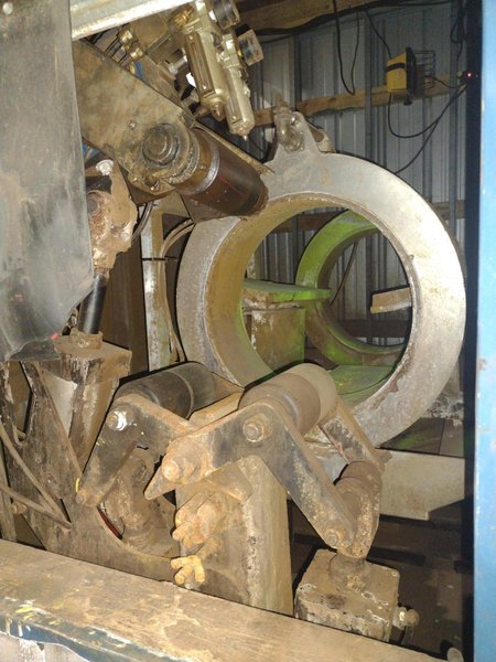 16" OIL PATCH TECHNOLOGIES (OPT)  (NEW 2015) MODEL #TDS-150 MAGNETIC PARTICLE INSPECTION MACHINE SYSTEM, FOR  DOWN HOLE PIPE &amp; TUBE: STOCK #19389