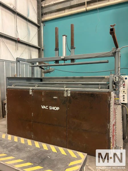 53" X 103" BEL-O-VAC MODEL BV C-CLASS VACUUM FORMER MFG 2017