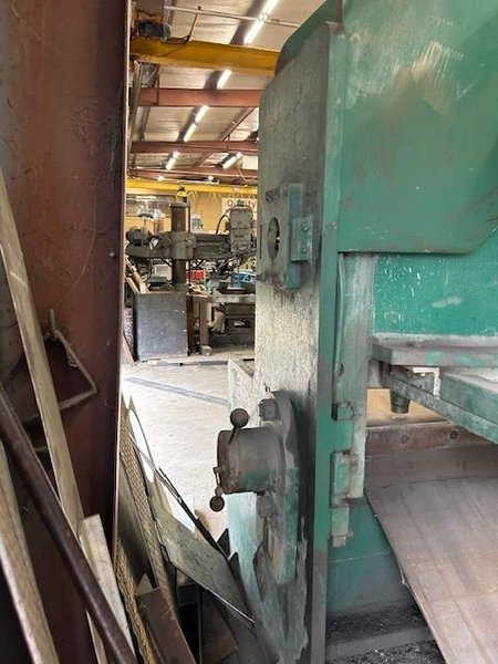 12' X 1/2" AMERICAN HERCULES HYDRAULIC SHEAR. STOCK # 0343725