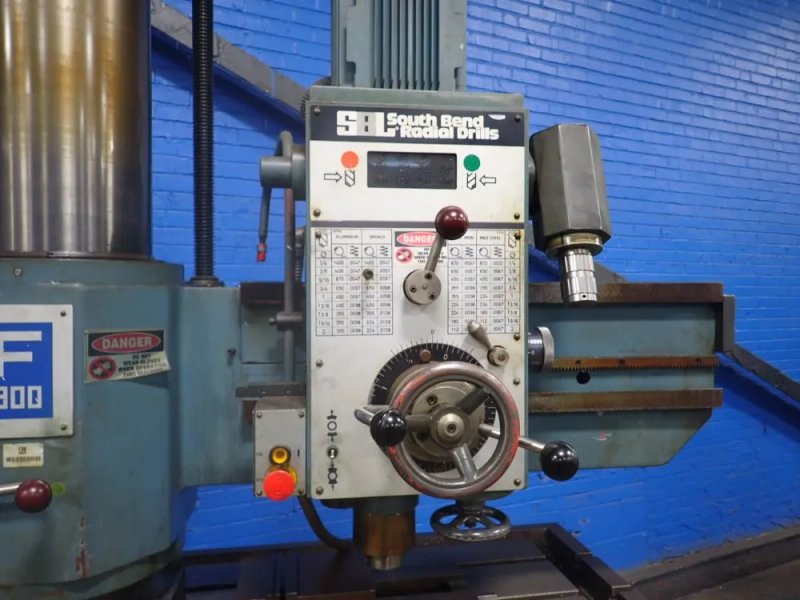 Southbend Radial Drills  10" X 3' Radial Arm Drill - Gf50-800