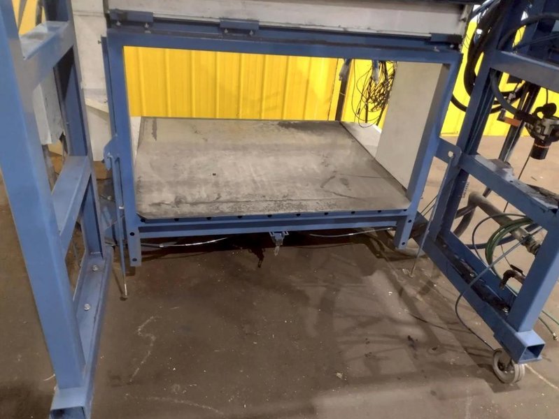 NORDSON POWDER COAT PAINT SYSTEM WITH FEEDER &amp; I-CONTROL. STOCK # 0985326
