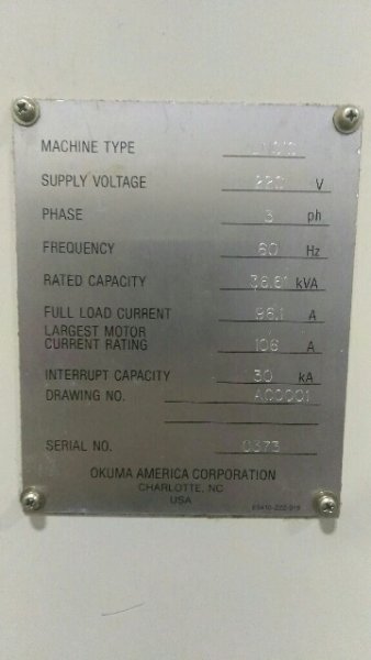 1998 OKUMA CADET L1420 | CNC &amp; N/C Controls