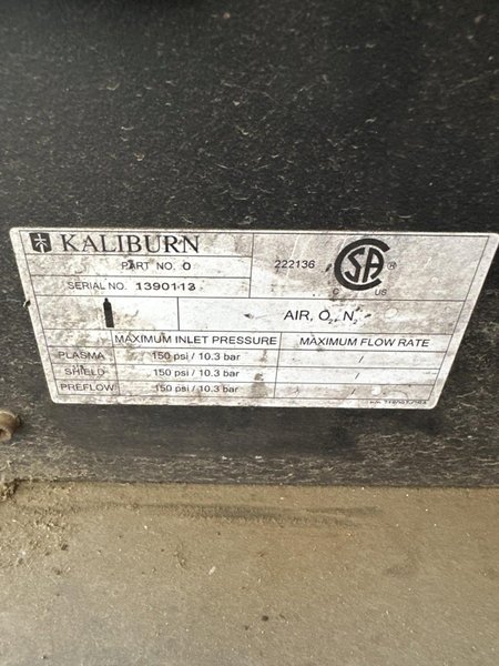 120" X 240" HYPERTHERM PROLINE 2150 CNC PLASMA SYSTEM. STOCK # 0874424