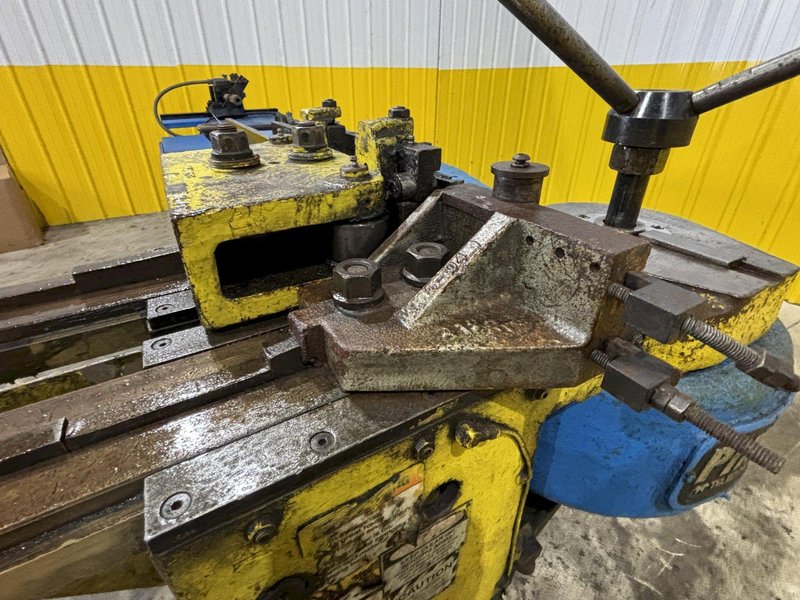 1.25" PINES MODEL #1-1/4 HIGH SPEED  ROTARY HYDRAULIC BAR, TUBE &amp; PIPE BENDER, DIAL A BEND V CONTROL: STOCK #22683